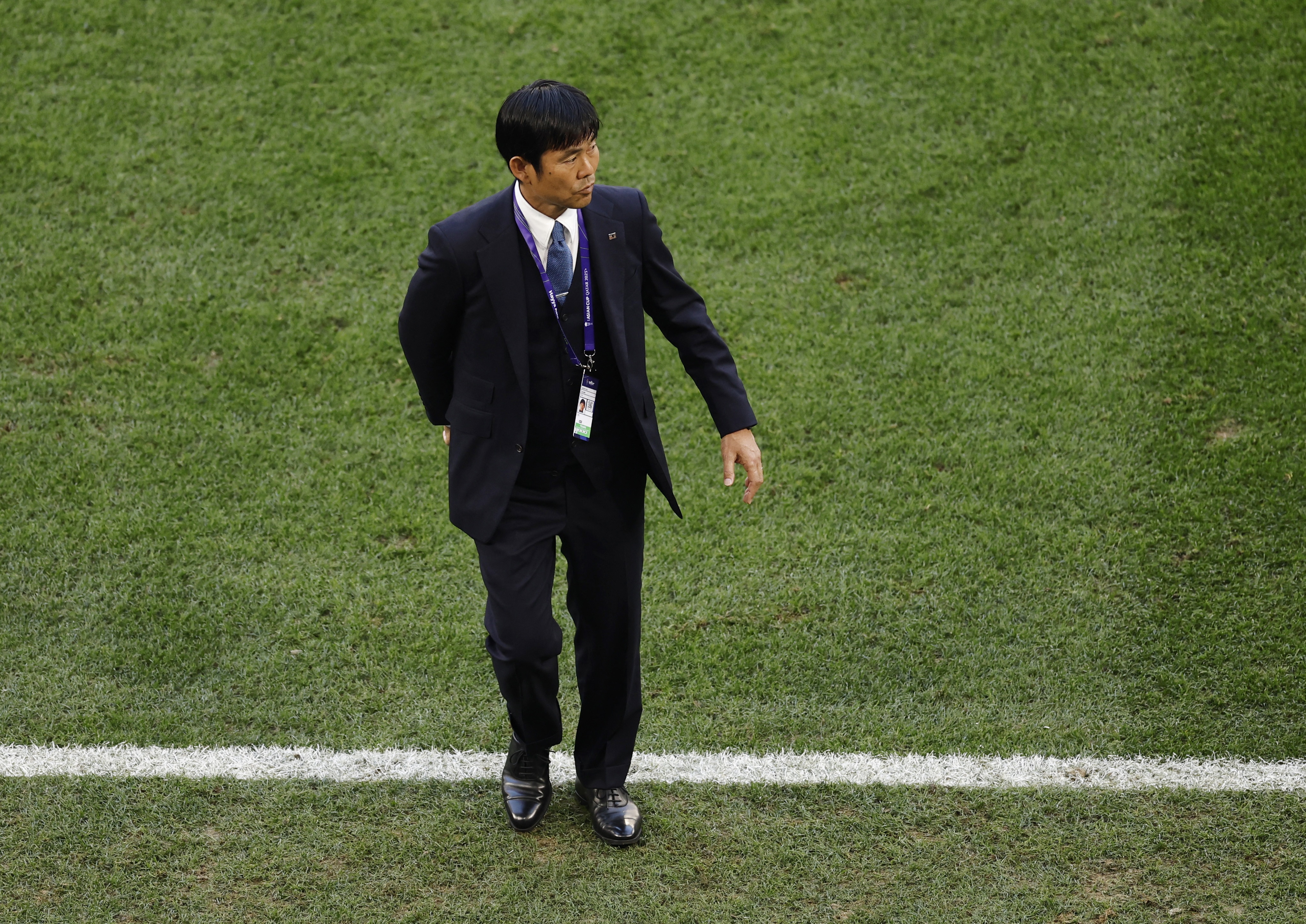 森保一参加日本青少年足球活动：要以’我是日本最强’心态去比赛