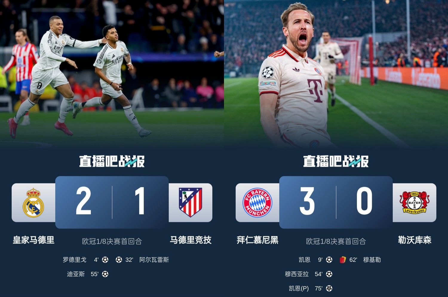 马竞药厂骂骂咧咧!欧冠附加赛晋级的8队仅2队赢球:皇马&拜仁! 1 马竞药厂骂骂咧咧!欧冠附加赛晋级的8队仅2队赢球:皇马&拜仁!