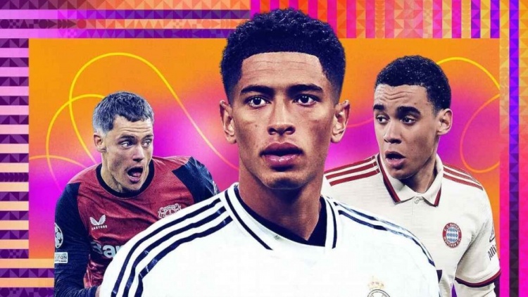 ESPN年度15大攻击型中场：贝林第1 维尔茨第2 厄德高第4 B费第6