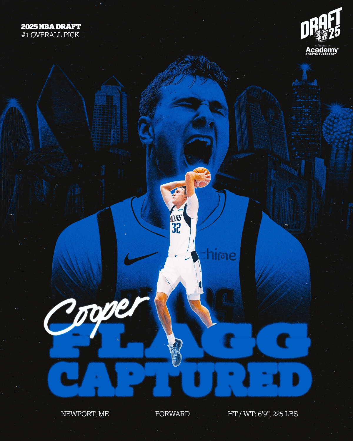 弗拉格：从缅因州小镇走出的NBA状元，独行侠未来是他的球队