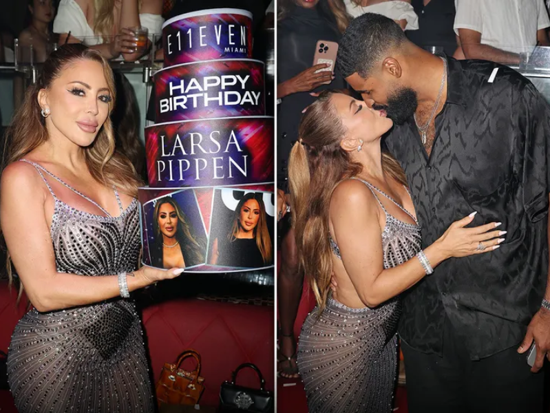 TMZ：拉尔萨携手小男友参加51岁生日派对，二人已讨论过结婚